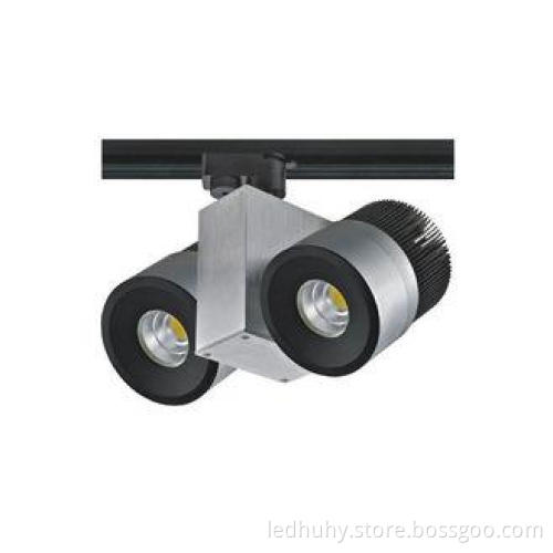 Two Head COB LED Track Light / Indoor dimmable LED track li